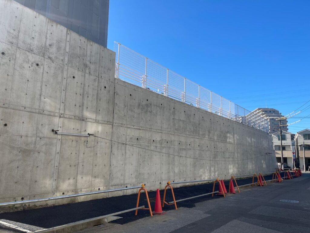コンクリート壁工事